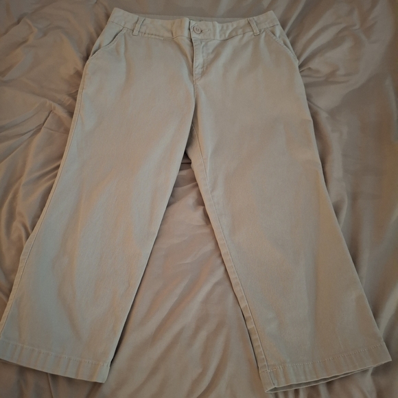 Caribbean Joe Women's Light Khaki Corded Chinos - Picture 3 of 8